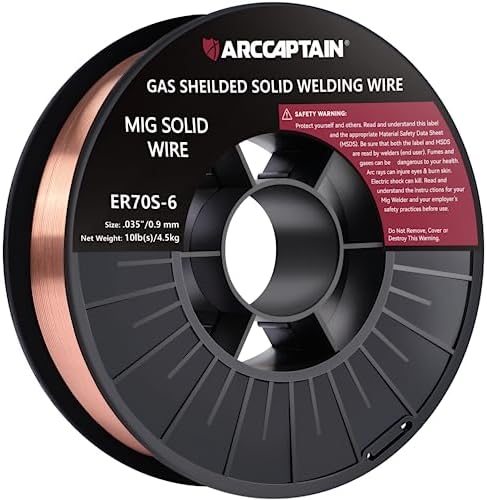 ARCCAPTAIN MIG Welding Wire ER70S-6 .035" 10LB x 1