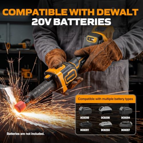 Cordless Die Grinder for DeWalt 20V MAX Battery (Tool Only)
