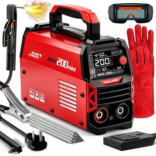 110V Welder Machine with Pulse, 20-200A 2-IN-1 STICK/TIG