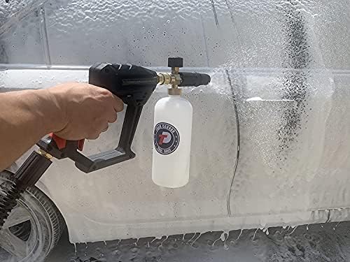 Tool Daily Short Pressure Washer Gun with Foam Cannon, 1/4" Quick Connect