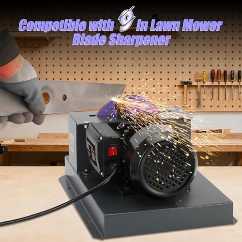 30 Pack 9" Sanding Disc for 1HP 750W Lawn Mower Blade Sharpener