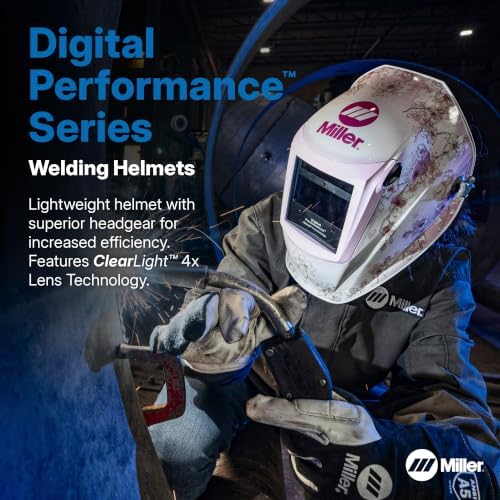 Miller Digital Performance™ Welding Helmet, ClearLight™ 4x, 64 Custom