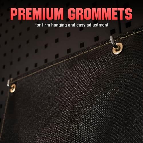 YESWELDER Silicone Coating Fiberglass Welding Blanket 4 x 6ft