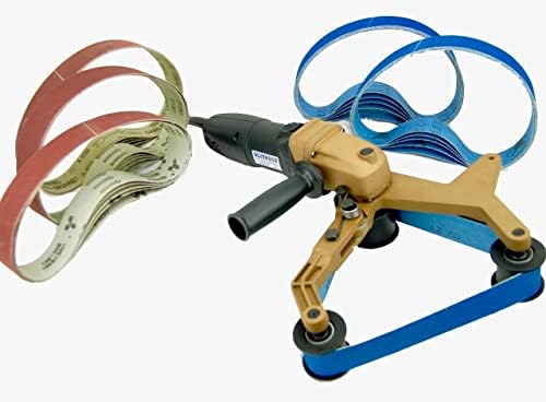 BLUEROCK 40A & 25 Belts Pipe Polisher Grind Sander - Belts fit Metabo