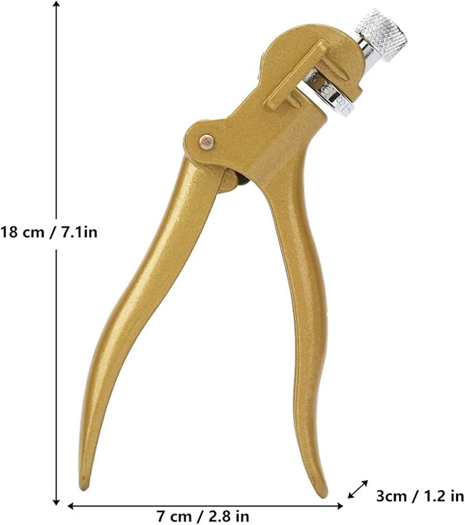 Saw Set Plier, Hand Saw Setting Tool, Sawset Sawtooth Puller Carpentry DIY Accessories, Woodwork Hand Tools Sawset Puller for Woodworker Sawblade Saw Tooth