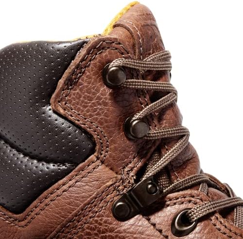 Timberland PRO mens Powerwelt 6" Steel Safety Toe Waterproof Industrial Work Boot