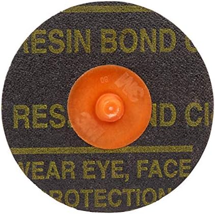3M Roloc Disc, 361F, 60 YF-Weight, TR, 4 in, Die R400BB