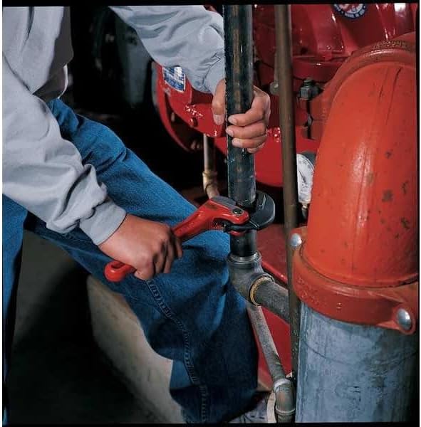Rapid Pipe Wrench, 14 In, Cast Iron