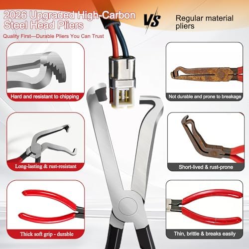 Portable Car Electrical Disconnect Pliers：High-Carbon Steel