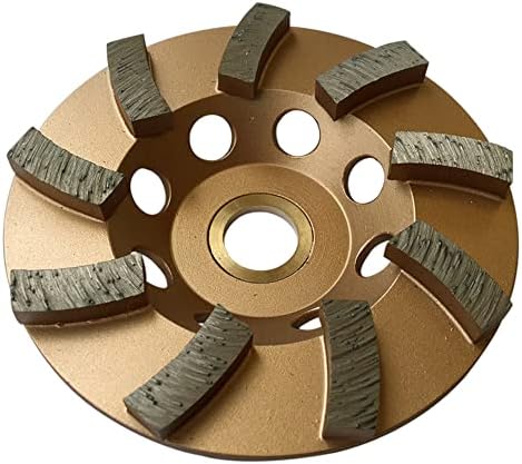 4" Diamond Grinding Wheel for Concrete Masonry 9 Segments 7/8"-5/8"