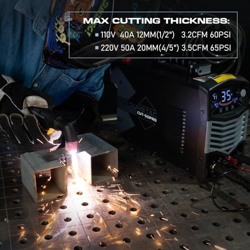 Sunstac 50A Plasma Cutting Machine with Pilot Arc Starting