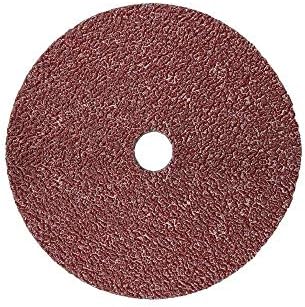 3M Fibre Disc 982C - 36plus Grit Metal Grinding Disc - Ceramic Precision Shaped Grain - for Angle Grinders - 4.5" x 7/8" Center Hole