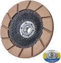 5" Ceramic Bond Diamond Cup Wheel for Concrete, 5/8-11, 400 Grit