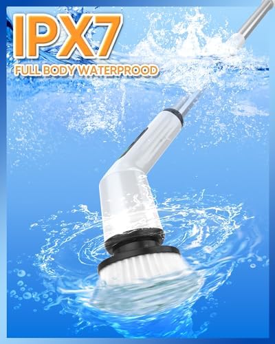 Electric Spin Scrubber (White)