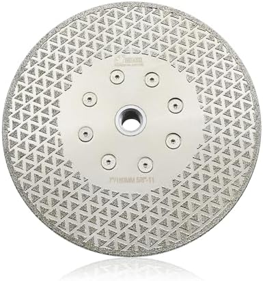 SHDIATOOL 7 Inch Diamond Grinding Disc Cutting Wheel 5/8-11 Arbor for Stone