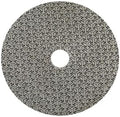 Electroplated Diamond Sanding Paper Sheet Pad,400Grit 4inch 100mm Grinding Sandpaper Pad Hook and Loop Backing for Metal Glass Porcelain Ceramic Hand Polishing & Trimming (1 Piece)