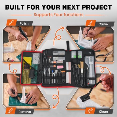 Sakerneo 135Pcs 3D Printer Tool Kit with Storage Bag,3D Printer Accessories