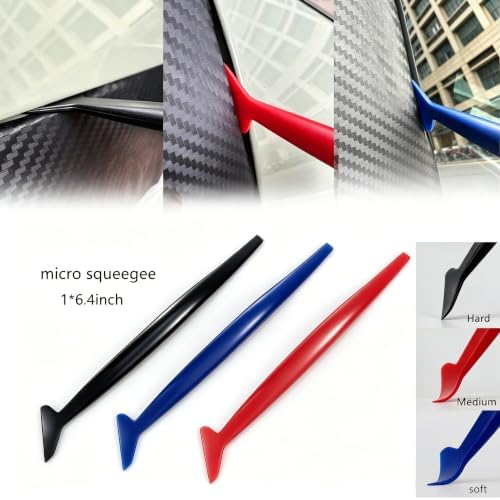 Vehicle Wrap Kit Heat Gun for Vinyl Wrap Window Film Decal, Car Paint Protection Film Kit Tinting Tools with Film Knife, Plastic Squeegee, 500ml Empty Spray Bottle