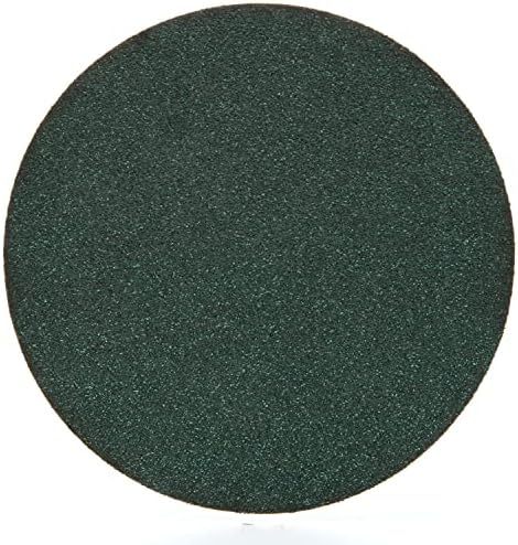 3M Green Corps Hookit Sanding Discs, 00513, No Hole, 6 in, 60+ Grade