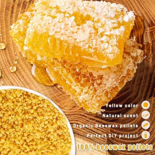 5lbs Beeswax Candle Making Kit with Electric Wax Melting Pot