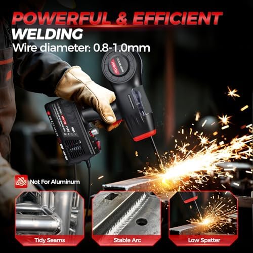 MIG Welder 110V Flux Core Gasless Portable Welding Machine IGBT