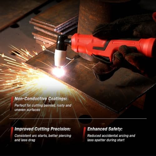 ANDELI Non-Touch Pilot Arc Plasma Cutter 45A, 110V/220V