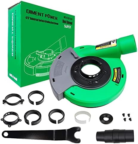 Dust Shroud for Angle Grinder 4/4.5/5 inch Universal Surface Grinding Shroud (125MM)