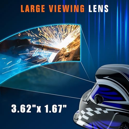 TRQWH Welding Hood Auto Darkening Welding Helmet with Light True Color