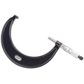 Starrett Outside Micrometer with One-Piece Spindle, Satin Chrome Finish and Tapered Frame - Quick and Easy Adjustment, 4-5" Range, .0001" Graduation - T436.1XRL-5