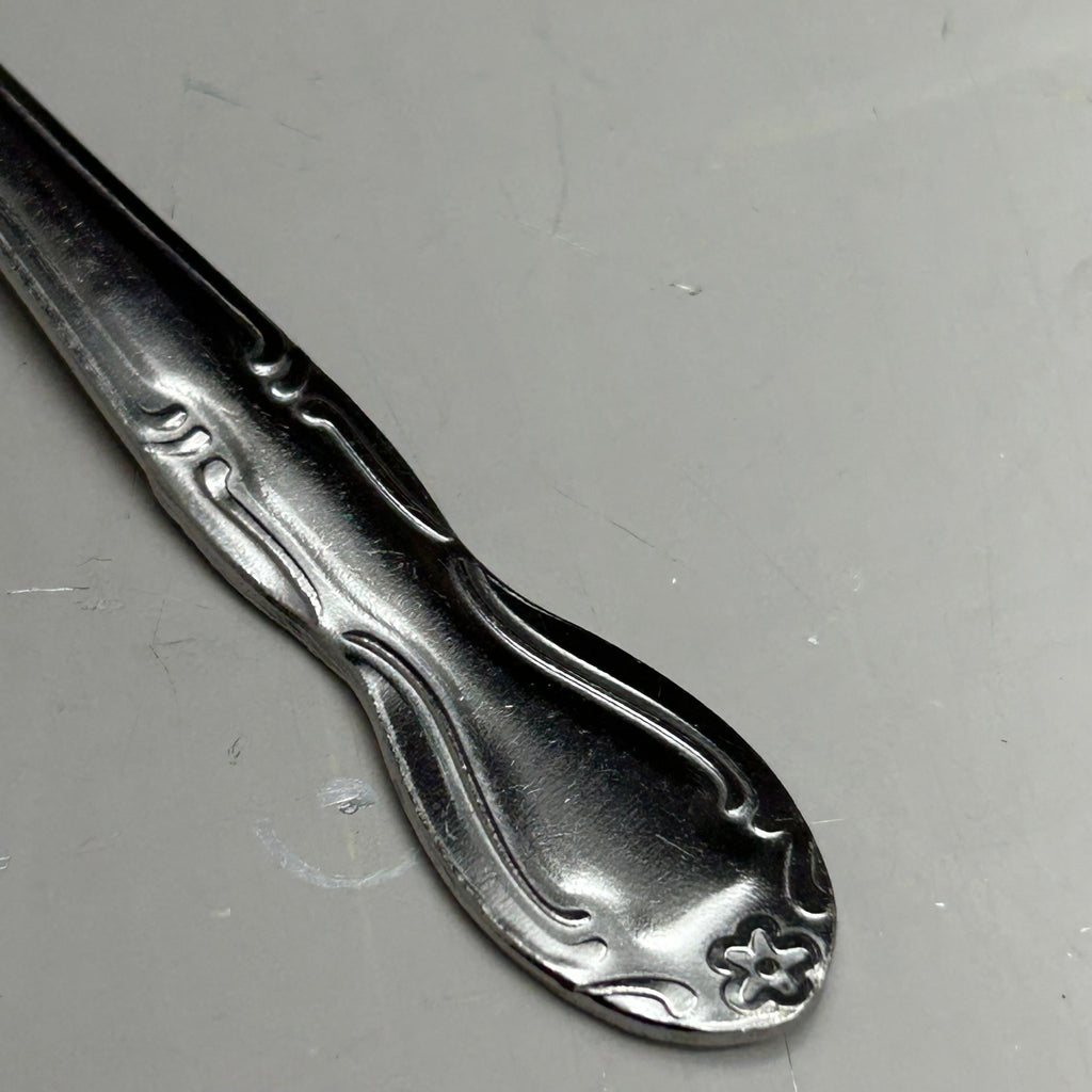 ABC (36 Pack) Stainless Steel Flora Stamped-Teaspoons FLO-01 (New Other-Distressed Packaging)