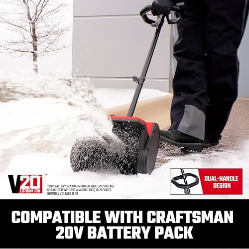 CRAFTSMAN 20V 10-Inch Cordless Snow Shovel Bare Tool