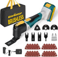 Enventor Oscillating Tool with Brushless Motor, 20 V, 2.0 Ah Battery