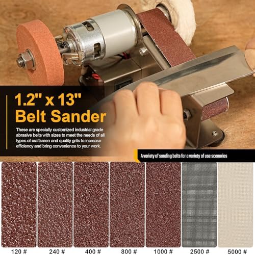 Sbestily Multifunctional Electric Knife and Tool Sharpener Belt Sander