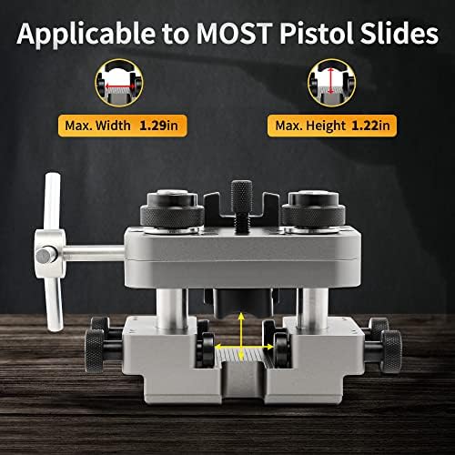 Sight Pusher Tool for Handguns Heavy Duty Pistol Sight Pusher Tool Maintenance and Sight Adjustment Removal Tool