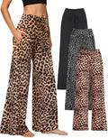 Showitty Wide Leg Pants for Women with Pockets, High Waist Yoga Lounge