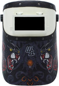 WoahBros Flip-Up Welding Helmet | Sugar Scoop Welding Hood | Fits 2x4 Cheater Lens (Not Included) | Panther