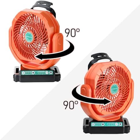 Oscillating Fan Compatible with BLACK+DECKER 20V Battery (Tool Only)