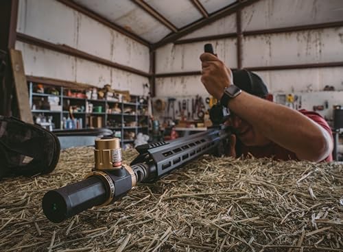 Wheeler Professional Laser Bore Sighter with Magnetic Connection, Multiple Caliber Usage and Storage Case for Scope Mounting, Gunsmithing and Maintenance