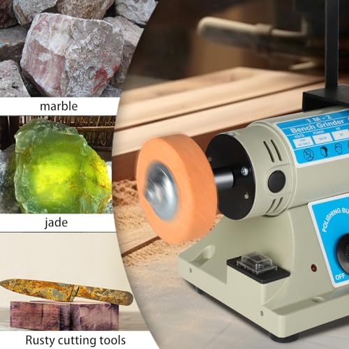 Multifunctional Wet/Dry Belt Sander & Rock Polisher with Variable Speed