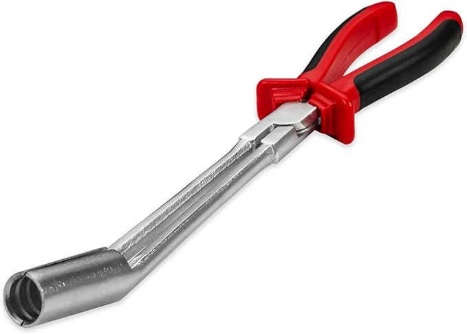 AUPREX Car Spark Plug Wire Removal Pliers Tool, High Voltage Cylinder Cable Removal Clamp Tool,Spark Plug Boot Removal Tool