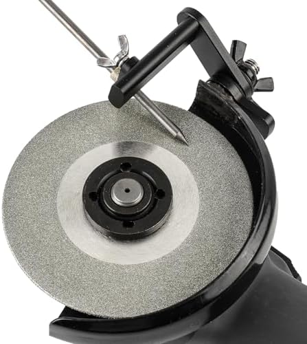3mirrors 0°-90° Adjustable Tungsten Electrode Sharpener for 4.5" Grinder