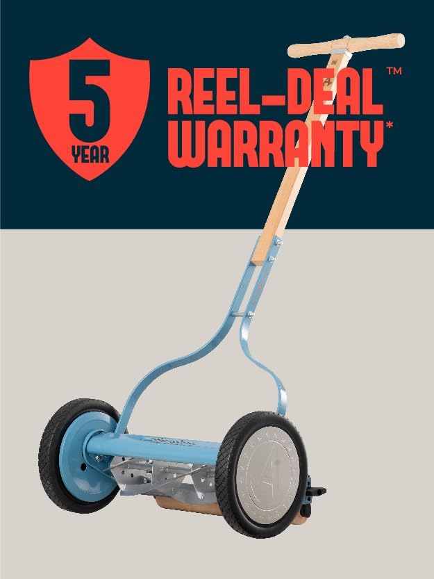 American Lawn Mower Company 16-Inch 5-Blade Vintage Reel Lawn Mower