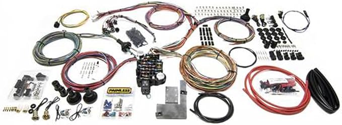 Painless Performance 20105 Classic-Plus Tri-Five Chevy (1955-1957) Chassis Wiring Harness - 27 Circuits