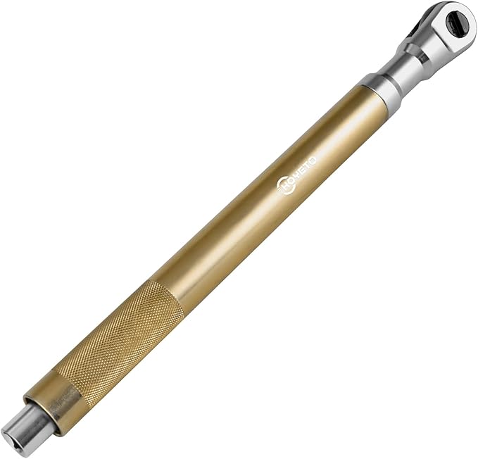 Gold 1/2" Offset Extension Wrench, 120Nm Impact Ratchet, 430mm | Premium gold finish & 42T precision gear for smooth operation. Specifically designed for narrow auto repair working spaces.
