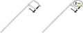 Wilton Light-Duty F-Clamp, 18" Opening, 4" Throat, 660 Lbs. Clamping Force (Model 660S-18) (Pack of 2)