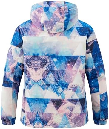 wantdo Women's 3 in 1 Ski Jacket Plus Size Winter Coats Snowboarding Jacket