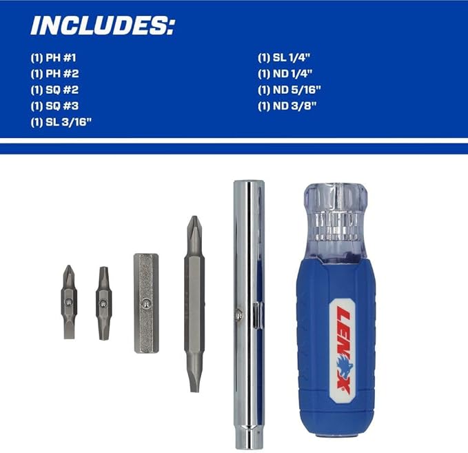 Lenox 9-In-1 Multi-Bit Screwdriver