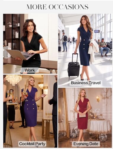 GRACE KARIN Women's Work Bodycon Dresses Business Casual Formal Outfit