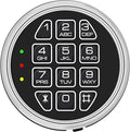 Gun Safe Replacement Lock Chrome Digital Keypad Electronic Lock