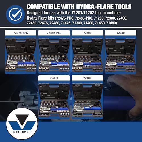 Mastercool 71201-001A-REPK Hydra-Flare Hydraulic Tool Repair Kit with Instructions – For 71202 Hydraulic Tool & Yoke